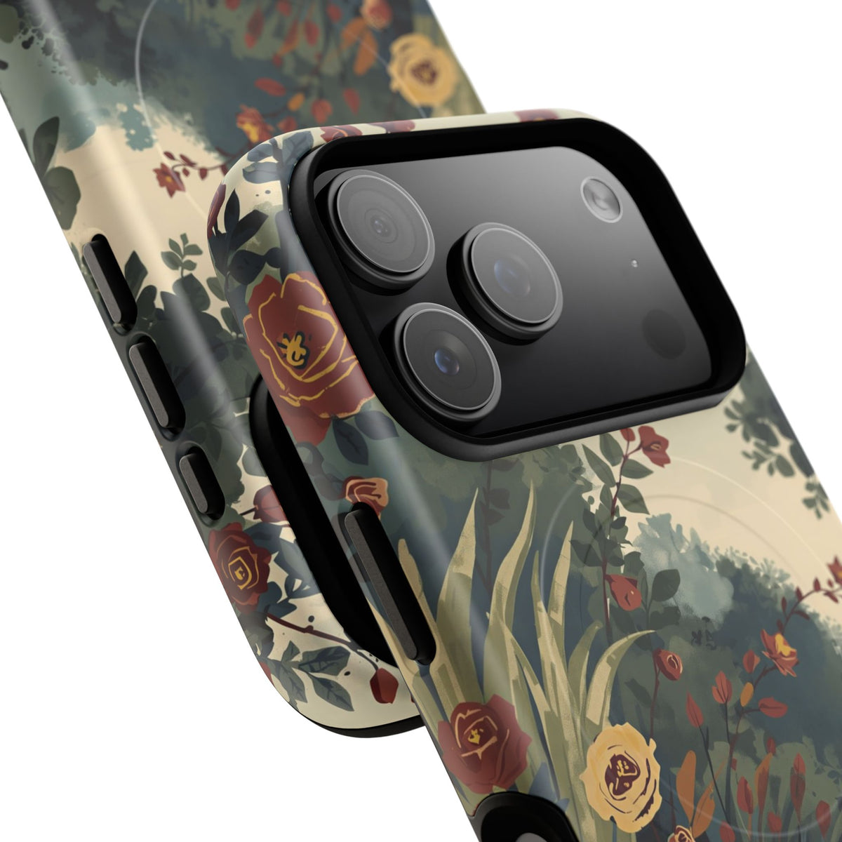 iPhone Porthole Canal Garden Premium MagSafe Case