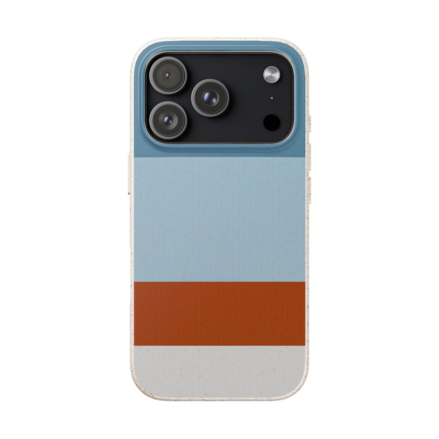 Coastal Horizon Eco-Friendly iPhone Case - Sustainable Biodegradable Design