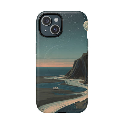 iPhone Moonlit British Cliffs Premium MagSafe Case