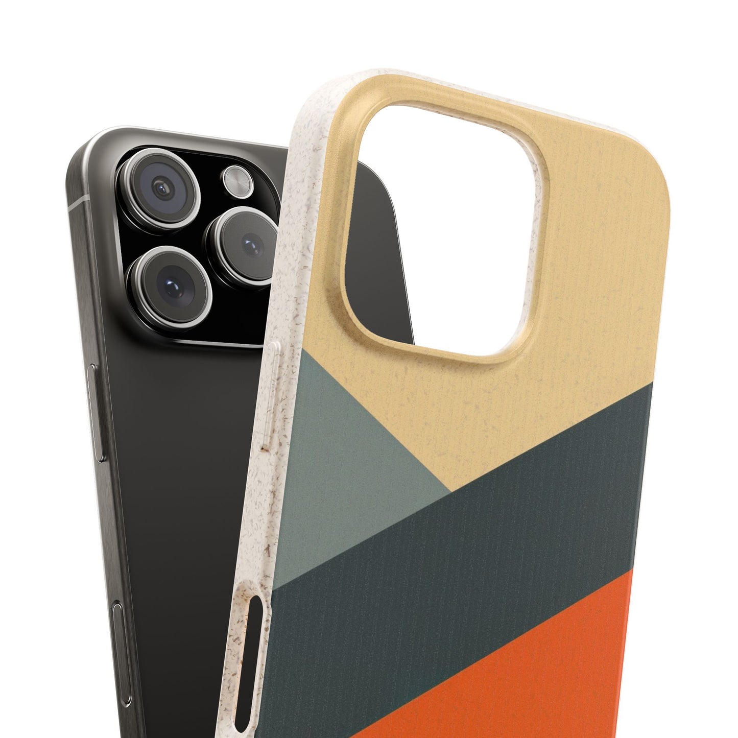 Ember Angle Eco-Friendly iPhone Case - Sustainable & Biodegradable Design