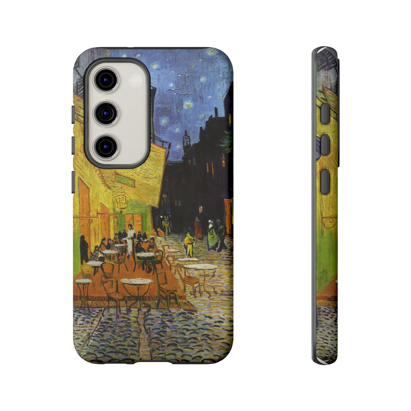 Samsung Galaxy Van Gogh Cafe Terrace Phone Case - Night Art Matte Tough Protective Cover