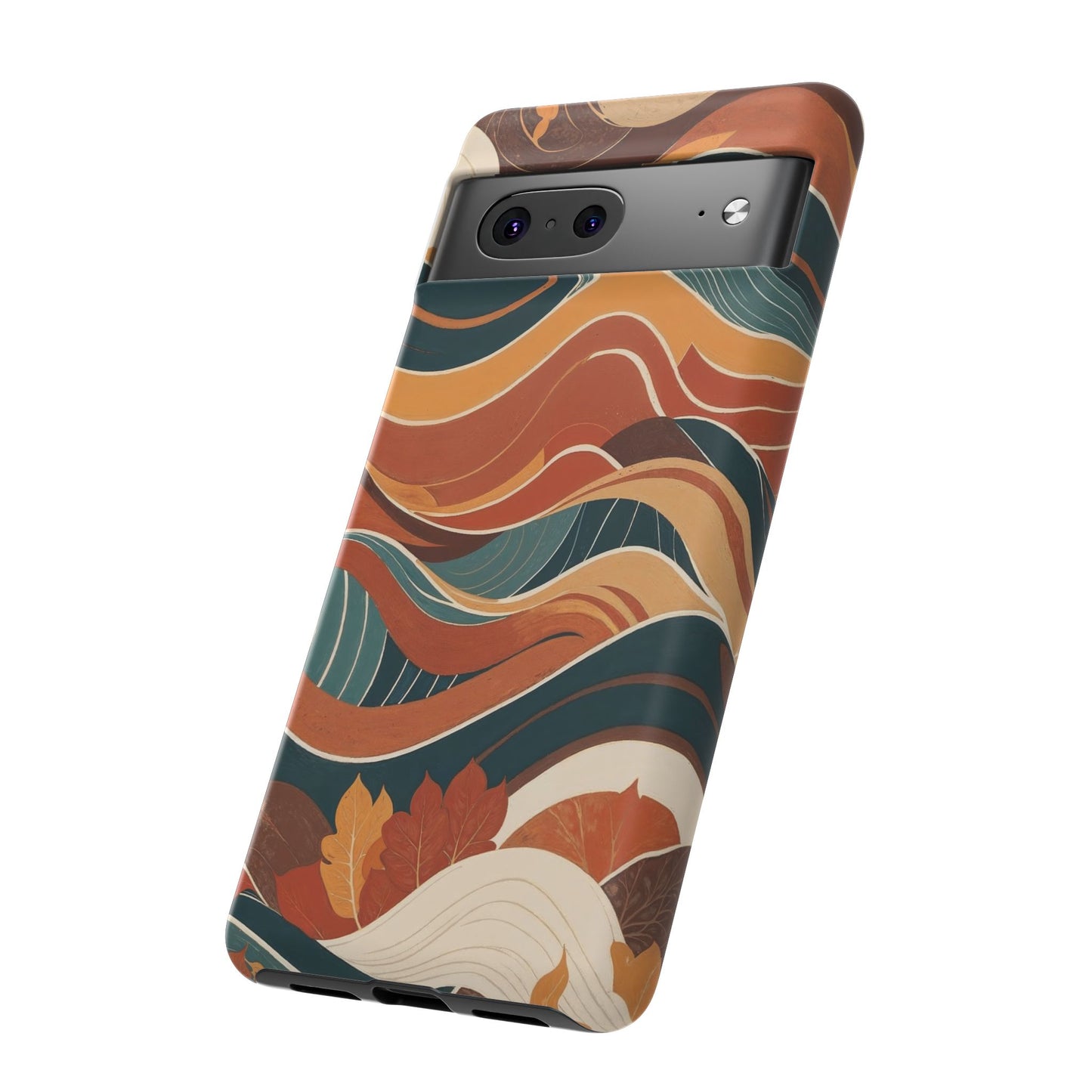 Google Pixel Case - Abstract Autumn Waves