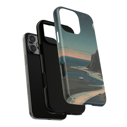 iPhone Moonlit British Cliffs Premium MagSafe Case