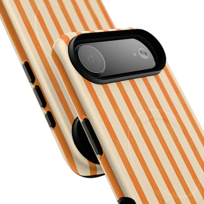 Sunset Stripe Classic iPhone Case – Premium MagSafe Protective Cover