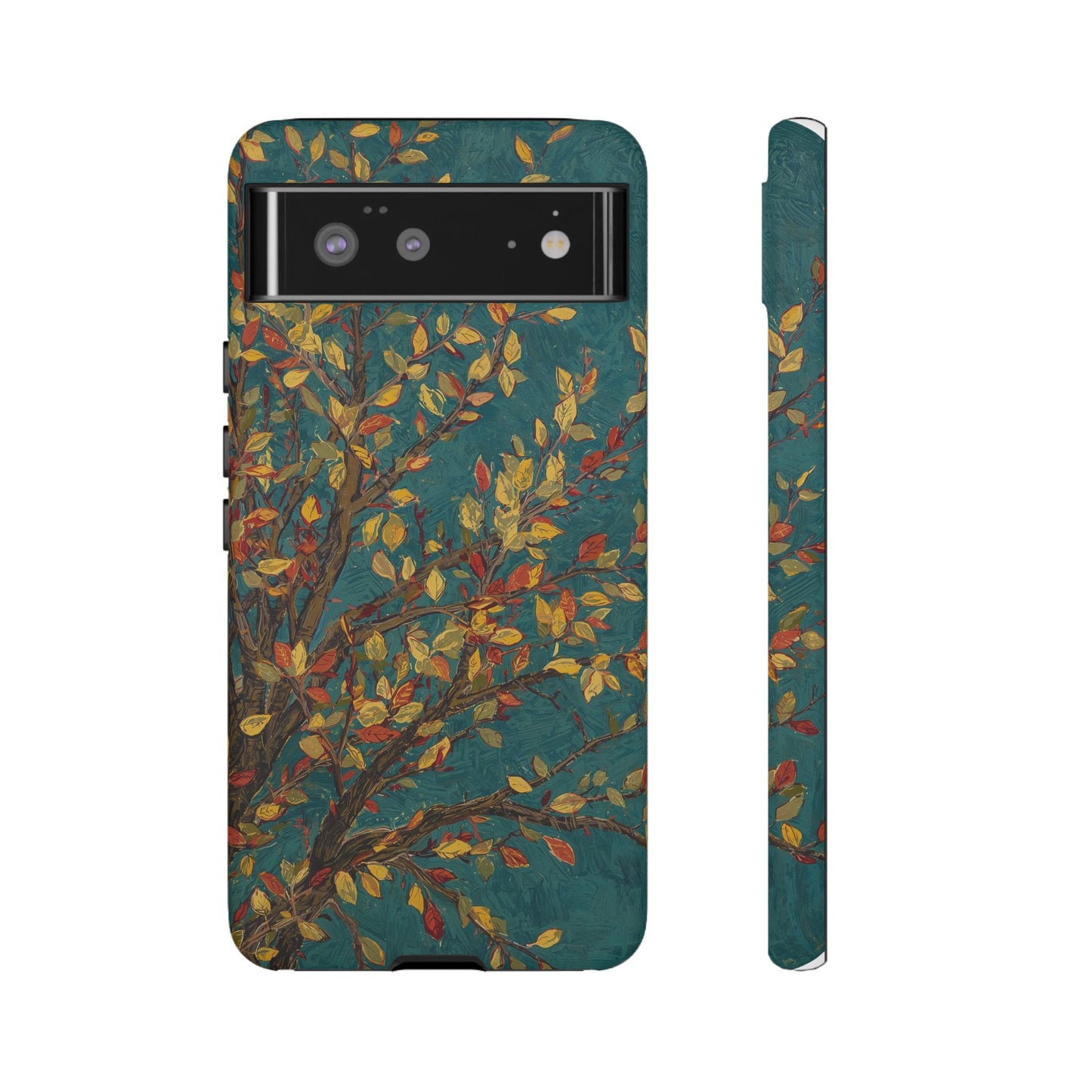 Google Pixel Autumn Blossom Van Gogh Inspired Case