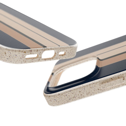 Harbour Line Eco-Friendly iPhone Case - Sustainable Biodegradable Design