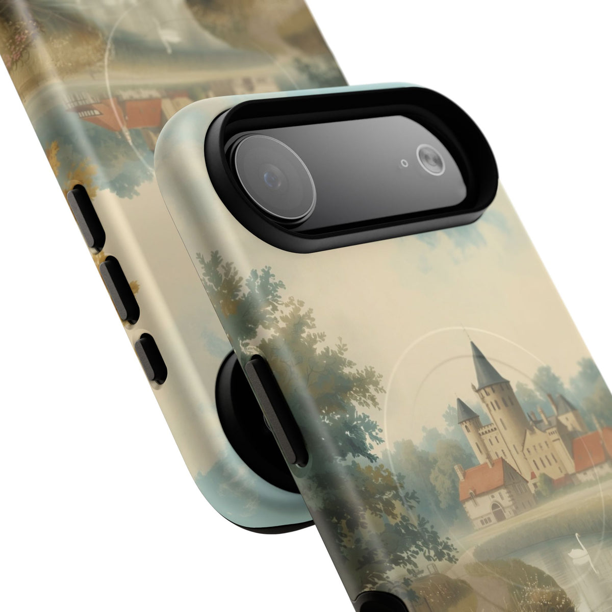 iPhone Canal Roses and Castles Premium MagSafe Case