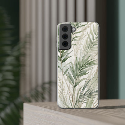 Coastal Leaves Botanical Phone Case