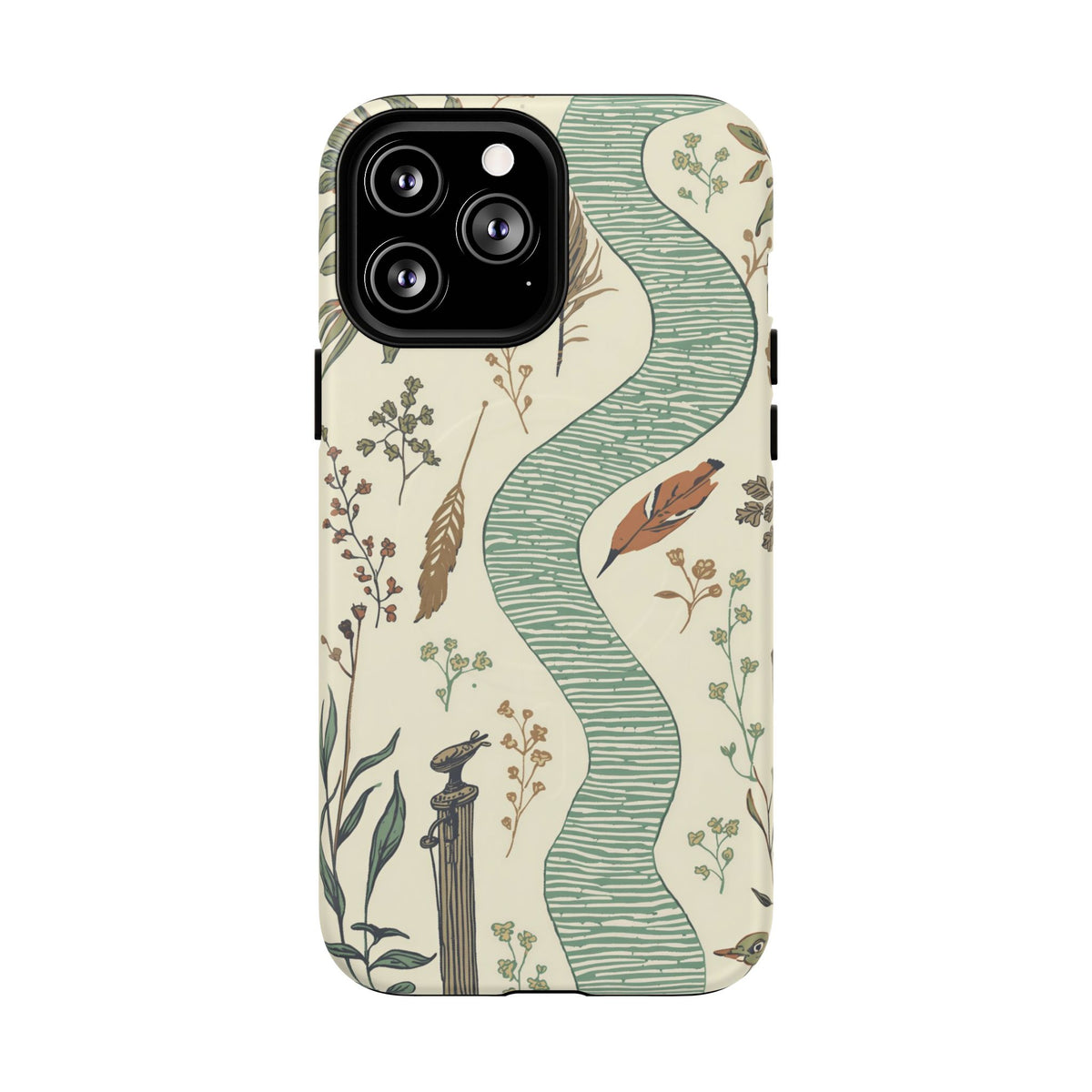 iPhone Canal-Side Botanical Premium MagSafe Case