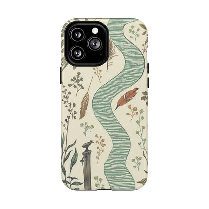 iPhone Canal-Side Botanical Premium MagSafe Case