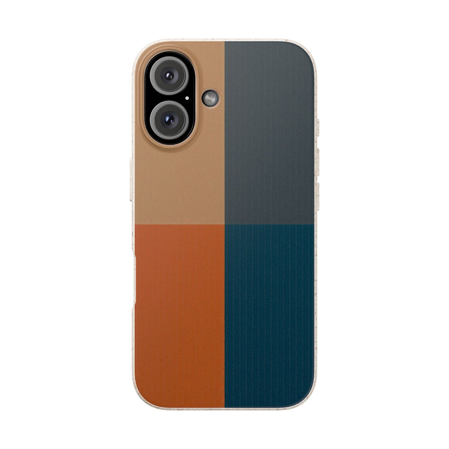 Harbour Grid Eco-Friendly iPhone Case - Sustainable Biodegradable Design