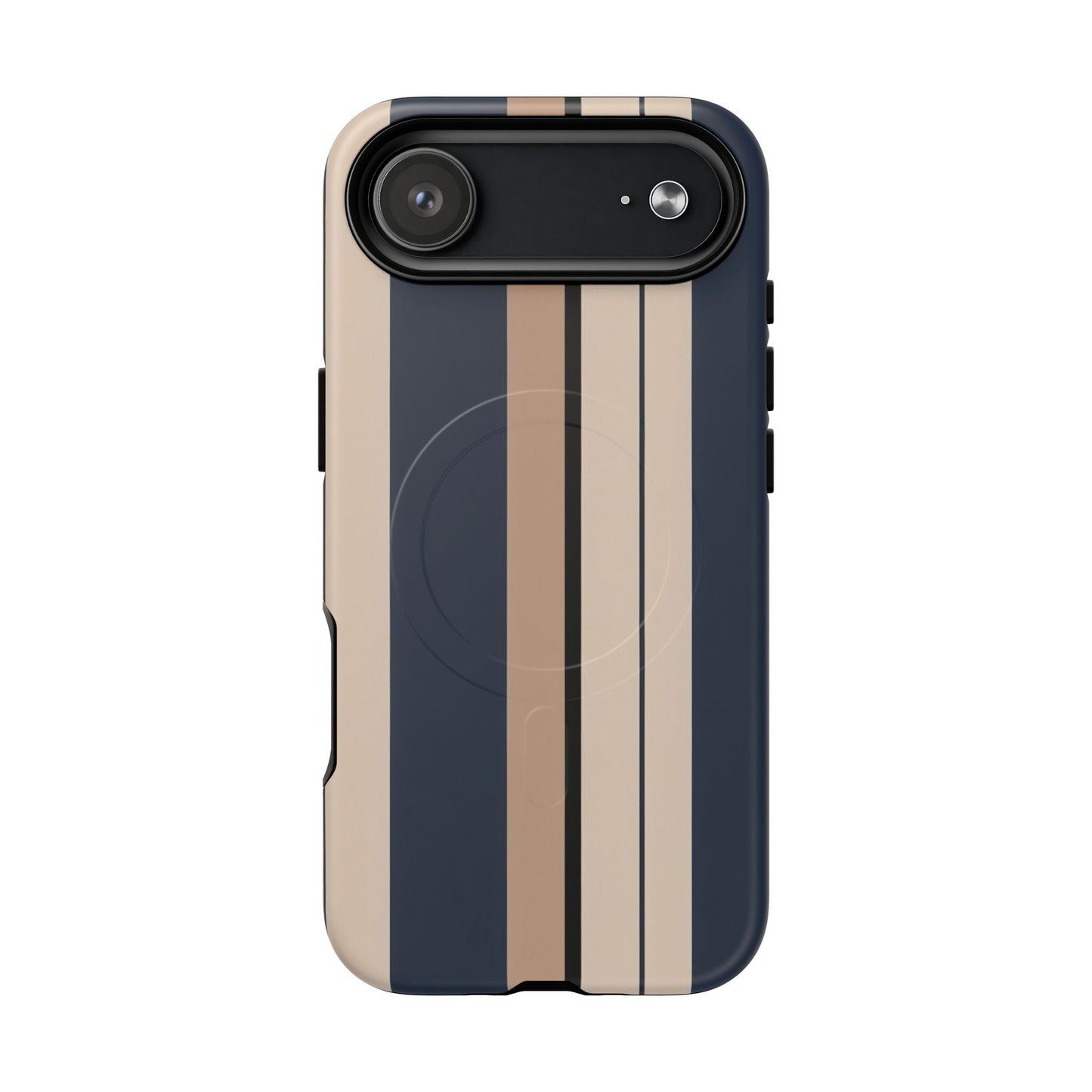 Slate Sandline Stripe iPhone Case - Premium MagSafe Protective Cover