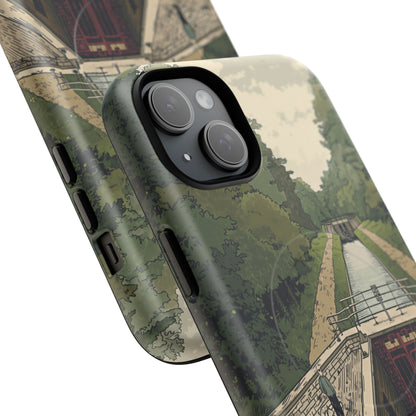 iPhone Heritage Canal Lock Flight Premium MagSafe Case