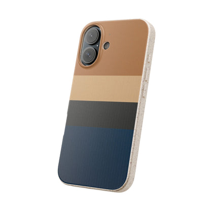 Retro Marina Eco-Friendly iPhone Case - Sustainable Biodegradable Design