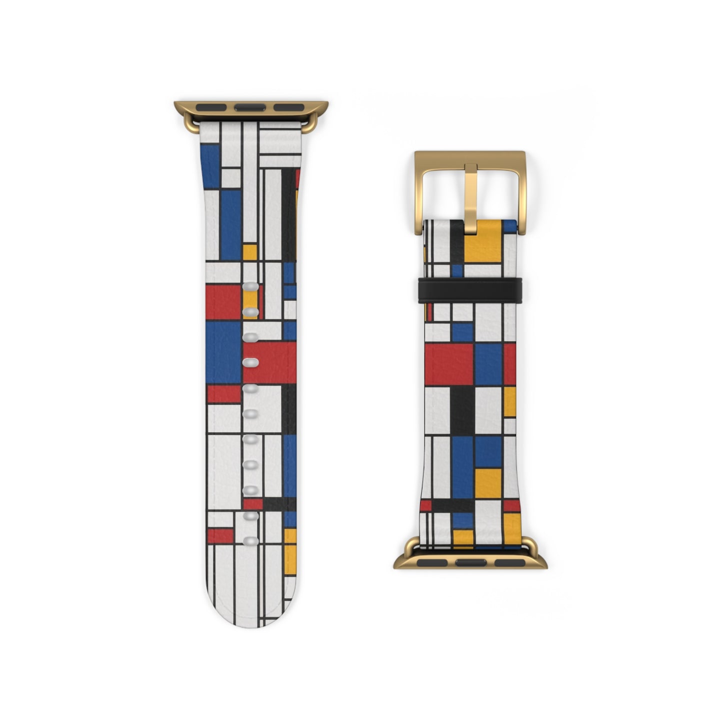 Mondrian Apple Watch Strap - Modern Art-Inspired Watch Band