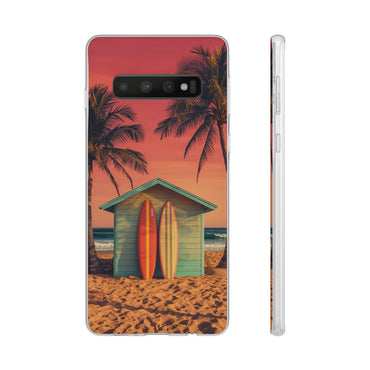Surf Shack Sunset Phone Case