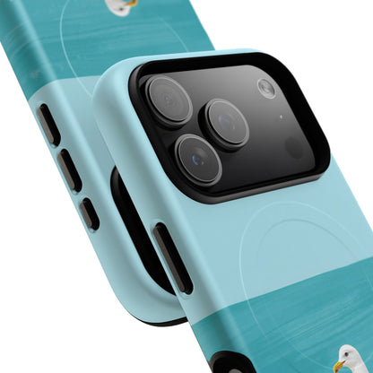 iPhone Coastal Gull Premium MagSafe Tough Case