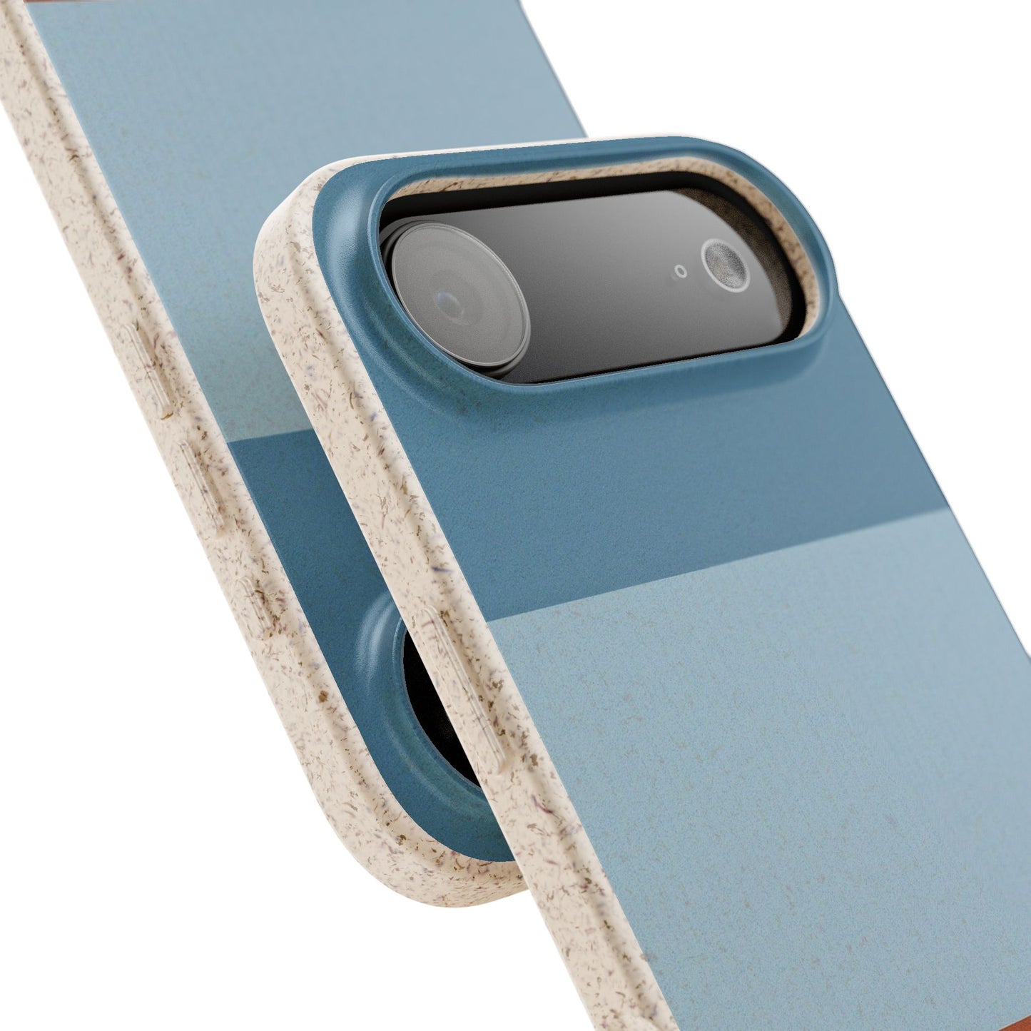 Coastal Horizon Eco-Friendly iPhone Case - Sustainable Biodegradable Design