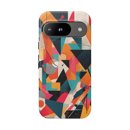 Google Pixel Case - Abstract Geometric Modern Art Design