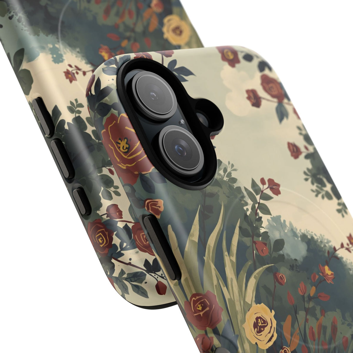 iPhone Porthole Canal Garden Premium MagSafe Case