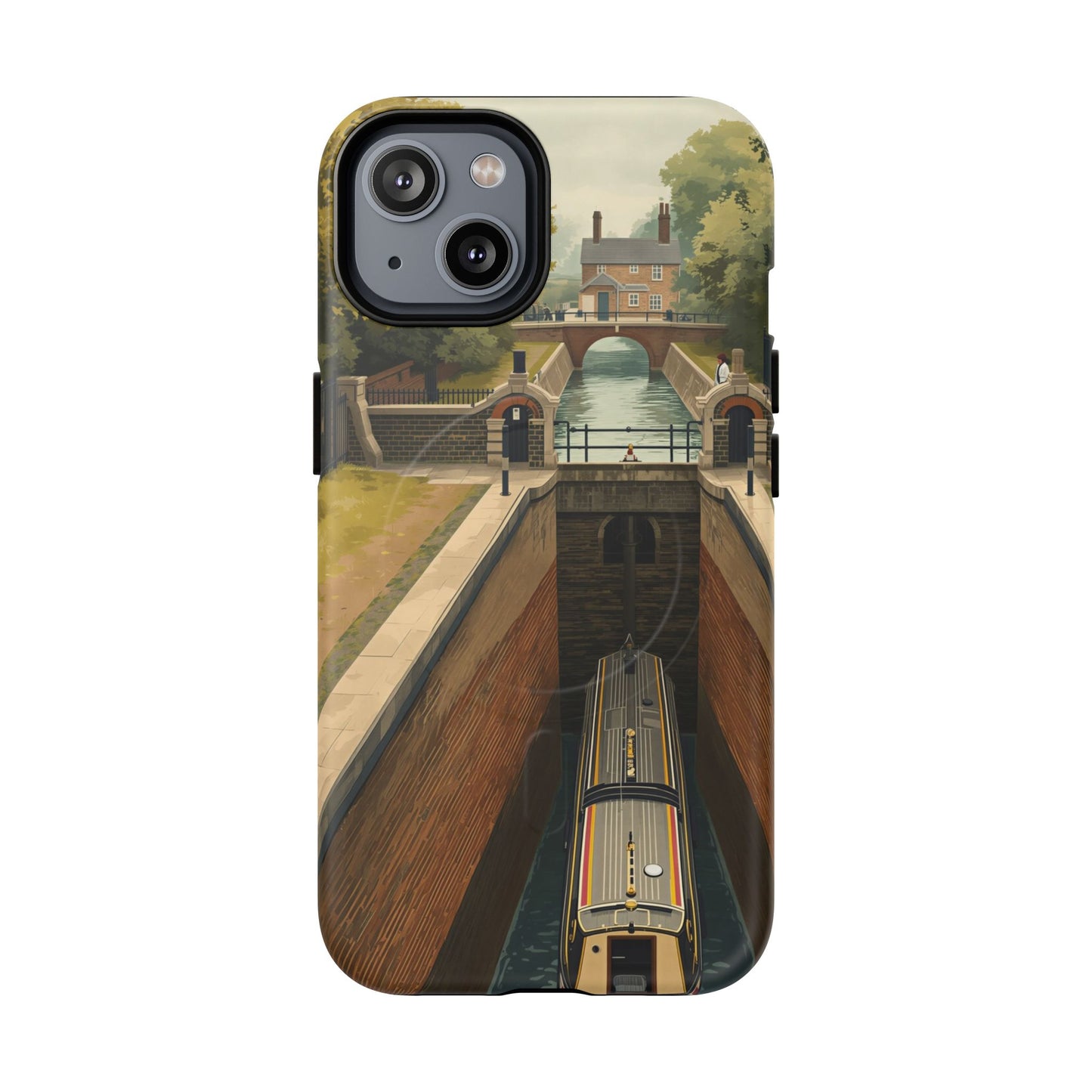 The Lock Keeper’s Vertical Journey Heritage iPhone Case