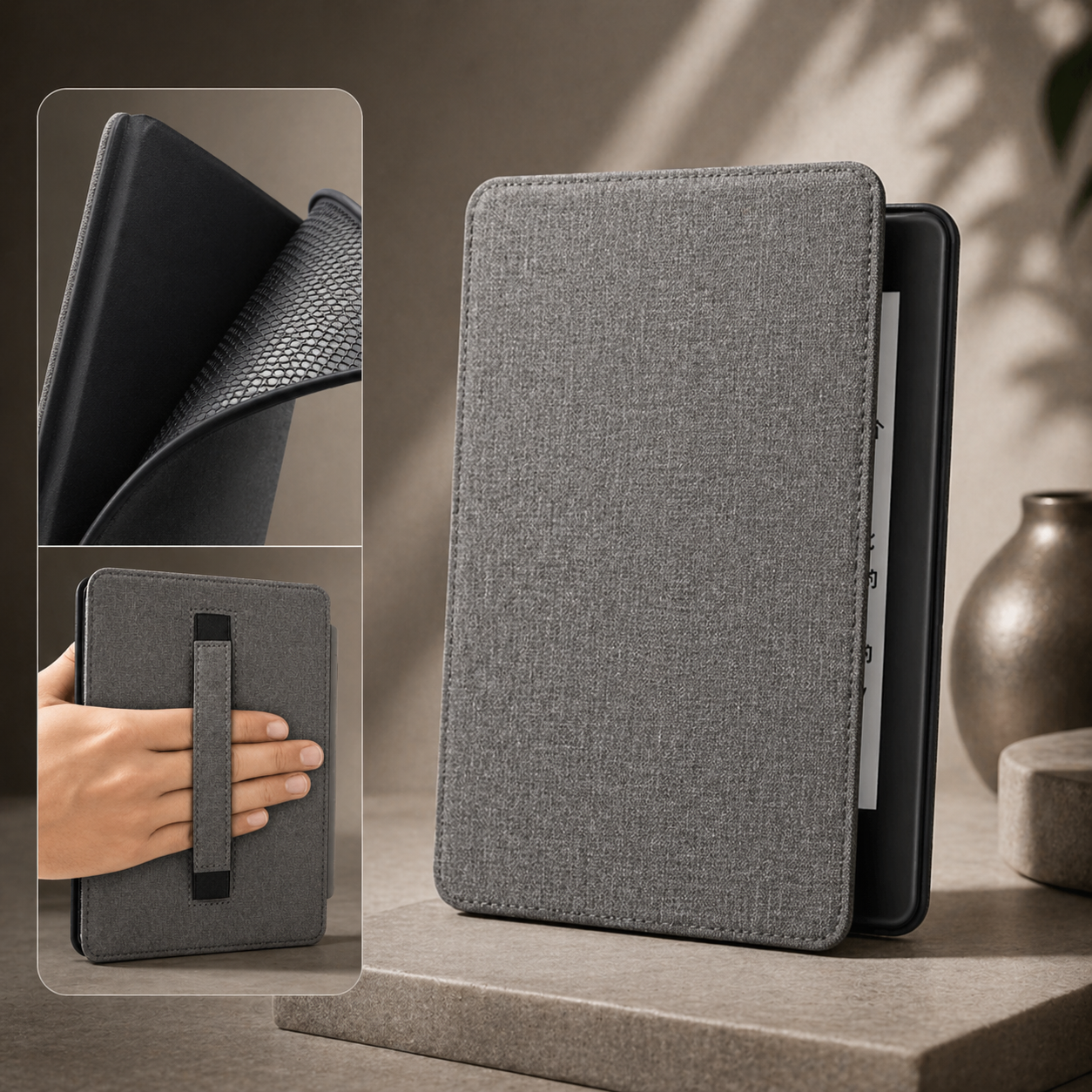 Kindle Paperwhite 12th Gen Case (7") - Premium Cover with Hand Strap