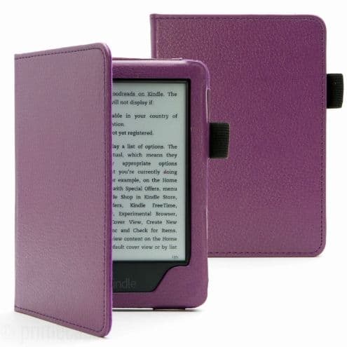 Amazon Kindle 6" Glare-Free E-Reader Premium Case Cover