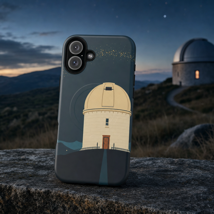 iPhone Hilltop Observatory Premium MagSafe Case lifestyle image