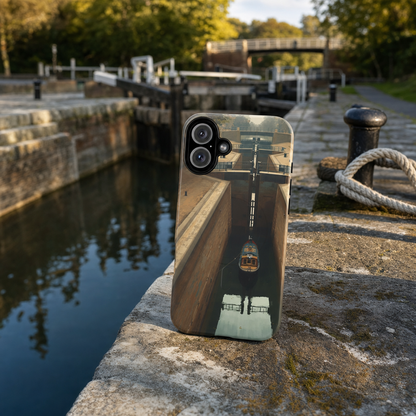 iPhone Canal Locks Premium MagSafe Case lifestyle image