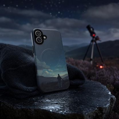 iPhone Moorland Meteor Watch Premium MagSafe Case lifestyle image