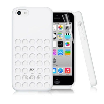 iPhone 5C Silicone Retro Dot Cover Case