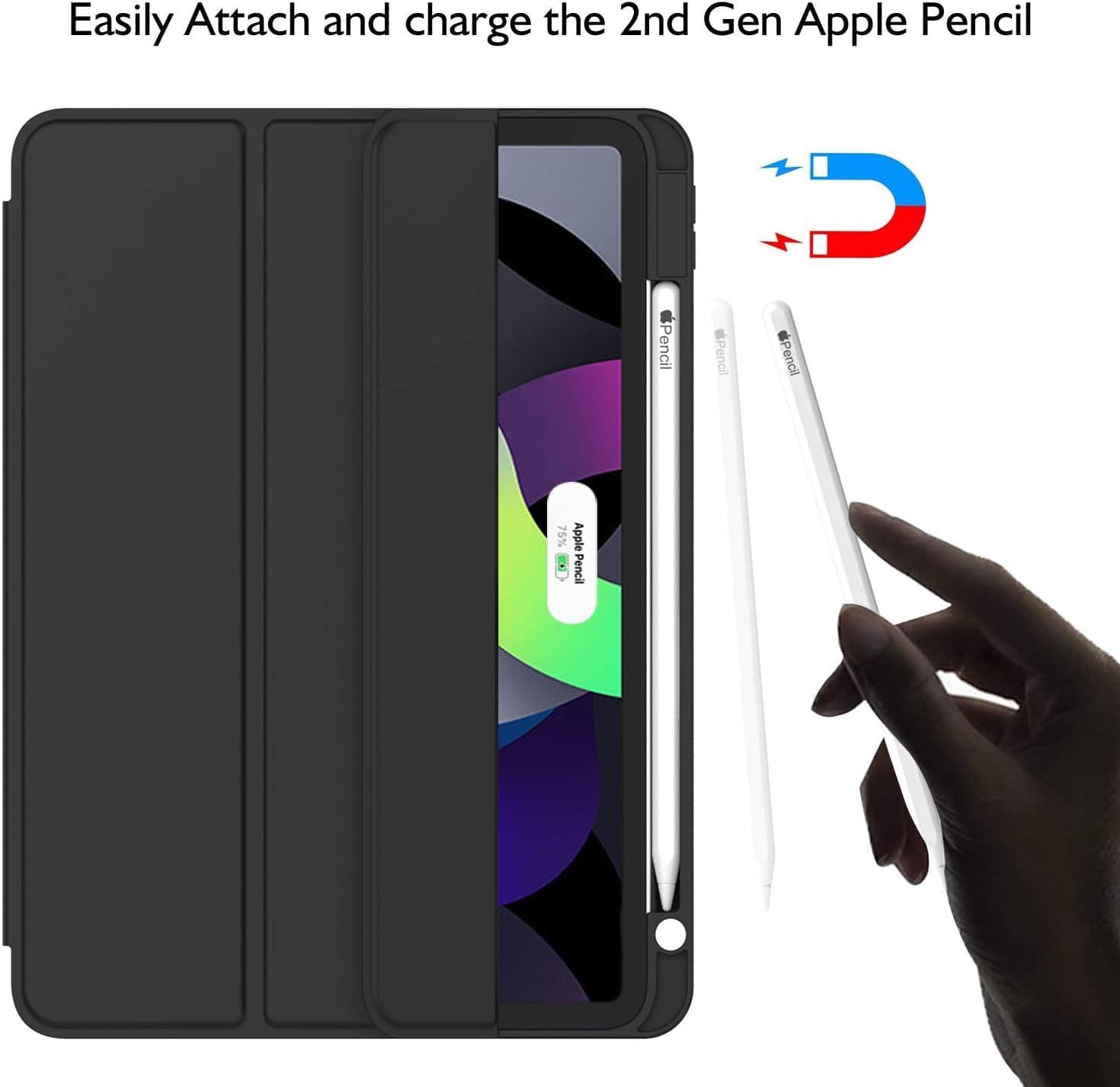 iPad Air 11 2024 Smart Pencil Holder Case Cover