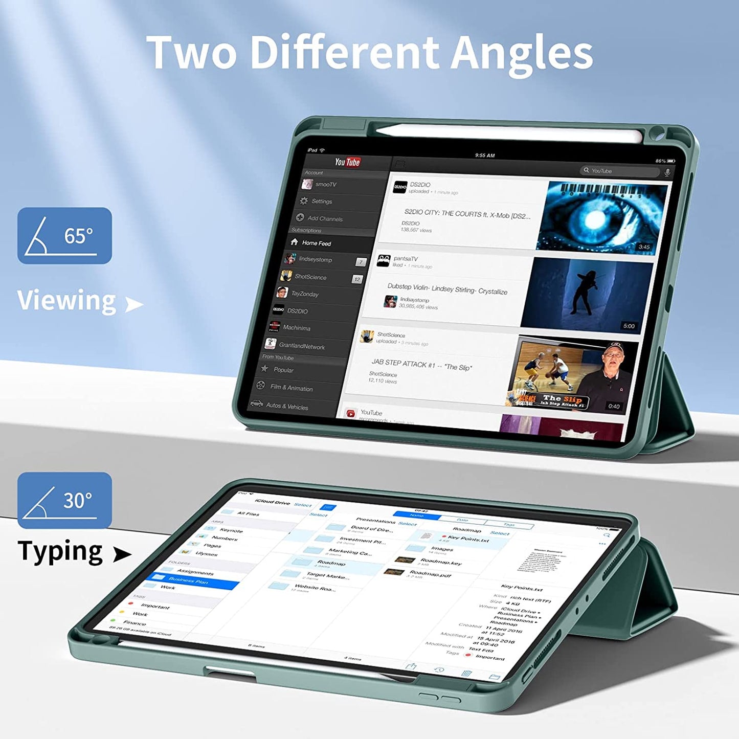 iPad Pro 12.9 2022 Smart Case Cover