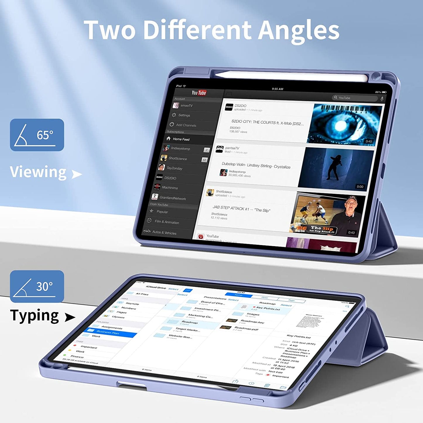 iPad Pro 12.9 2022 Smart Case Cover