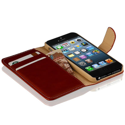 iPhone 4 / 4S Premium Wallet Case Cover