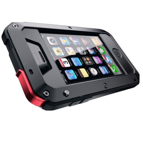 iPhone 4 4S Shockproof Aluminum Water Resistant Metal Cover Case