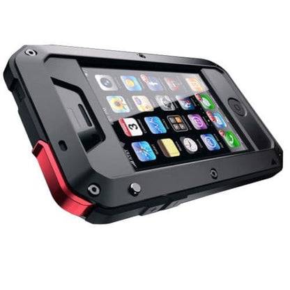 iPhone 4 4S Shockproof Aluminum Water Resistant Metal Cover Case