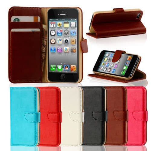 iPhone 5C Premium Wallet Case Cover