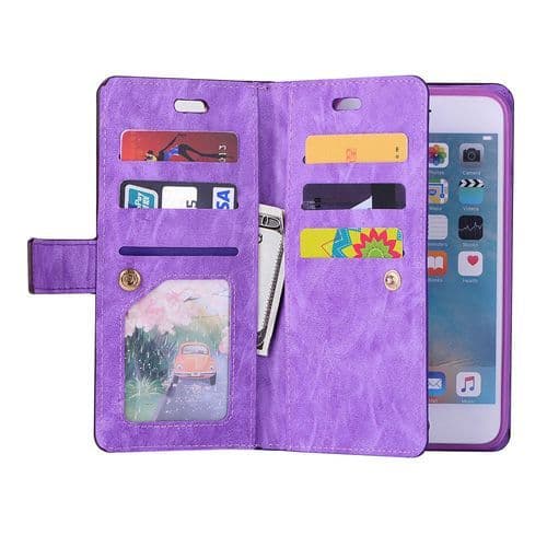 iPhone 6 Purse Wallet Case Cover