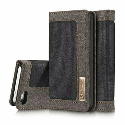 iPhone Canvas Wallet Case Cover