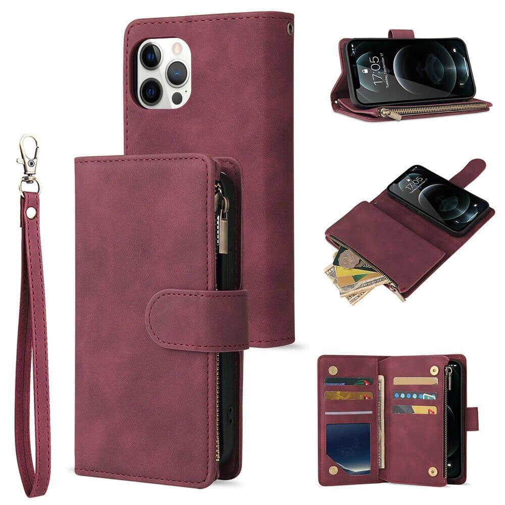 iPhone Purse Wallet Case Cover