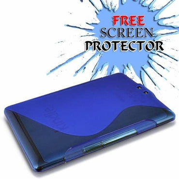 KINDLE 4 BLUE S-LINE GEL SKIN COVER