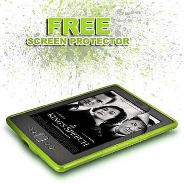 KINDLE 4 GREEN GEL SKIN COVER