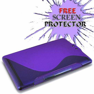KINDLE 4 PURPLE S-LINE GEL SKIN COVER