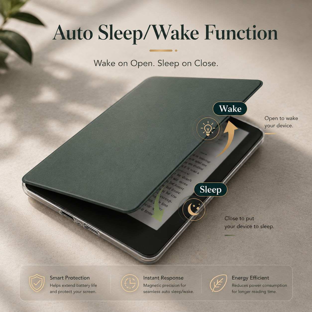 Kindle ClearBack Smart Case