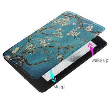 Kindle Smart Case Cover Almond Blossom