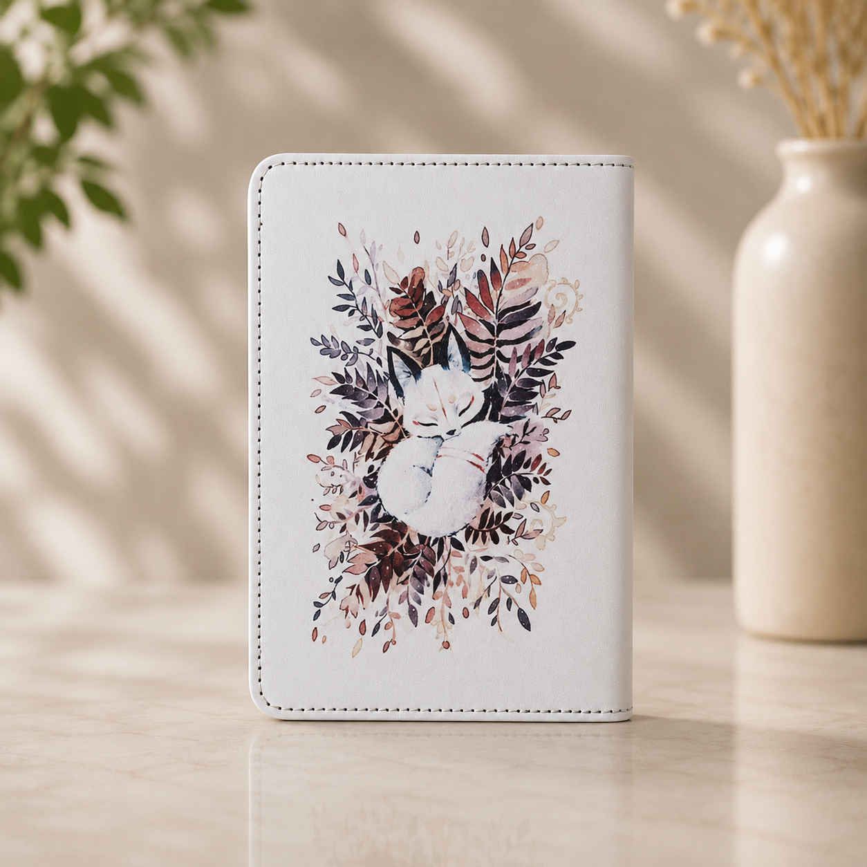 Kindle 11th Gen Autumn Fox Case with Stand & Hand Strap