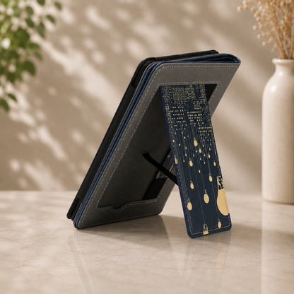 Kindle 11th Generation City Lights Case with Stand & Hand Strap