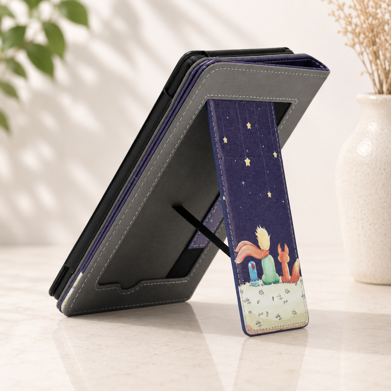 Kindle 11th Gen Little Prince Case with Stand & Hand Strap