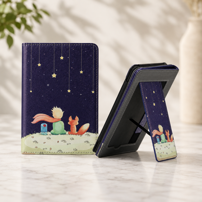 Kindle 11th Gen Little Prince Case with Stand & Hand Strap